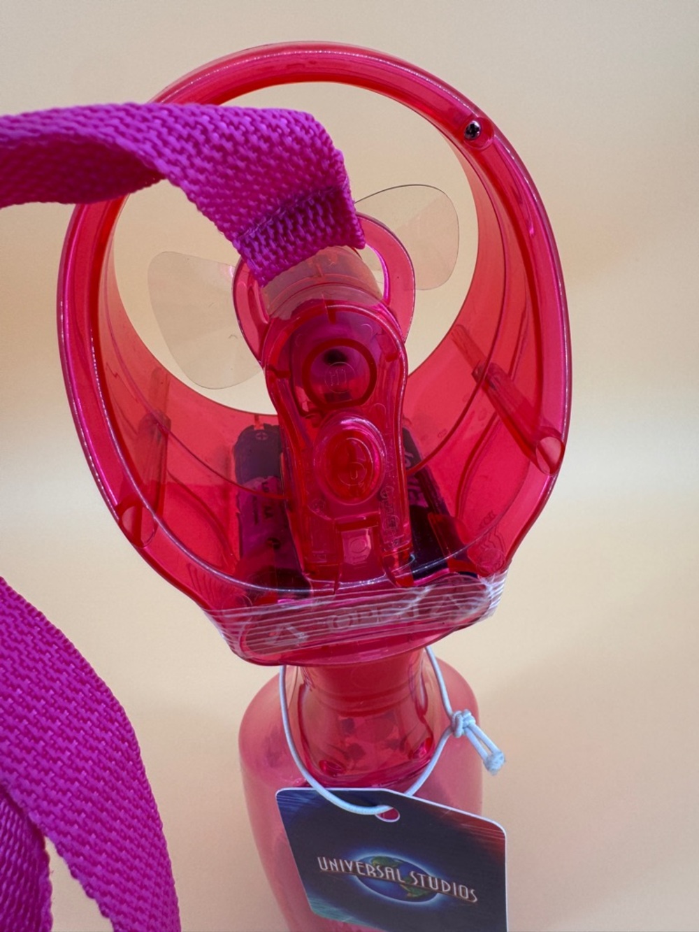2013 Universal Studios Electric Misting Fan Pink - Picture 7 of 10